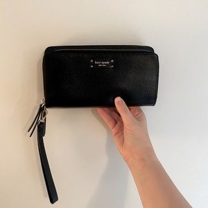 Kate Spade Black Wallet/Wristlet